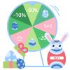 Template "Pques" pour l'Apps - Roue de la fortune